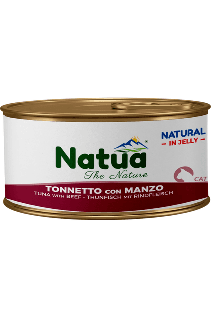 Natua Cat Natural Jelly Atum & Carne Bovina