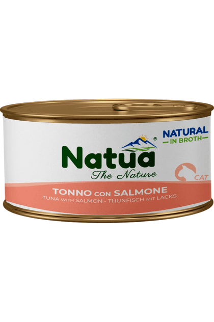 Natua Cat Natural Broth Atum & Salmão