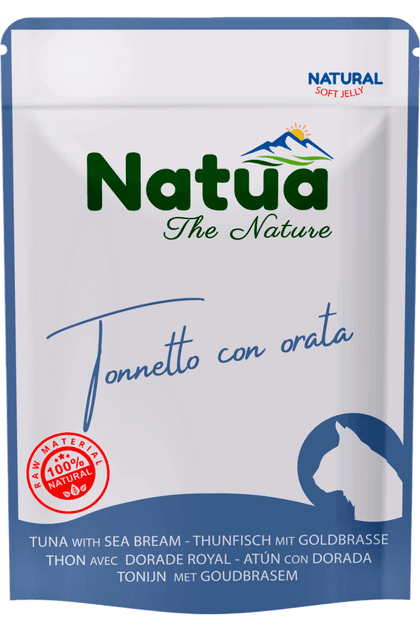 Natua Cat Soft Jelly Atum & Dourada