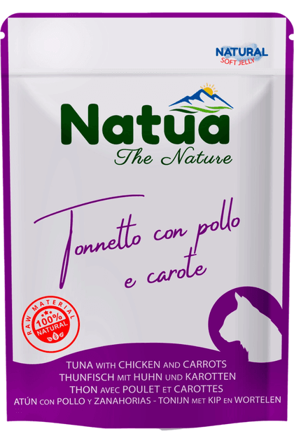 Natua Cat Soft Jelly Atum Frango & Cenoura