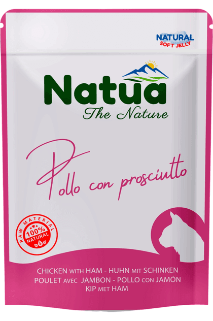 Natua Cat Soft Jelly Frango & Presunto 