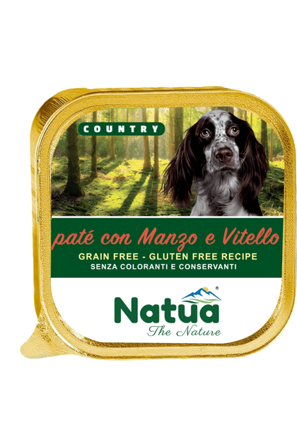 Natua Dog Country Bovino & Vitela