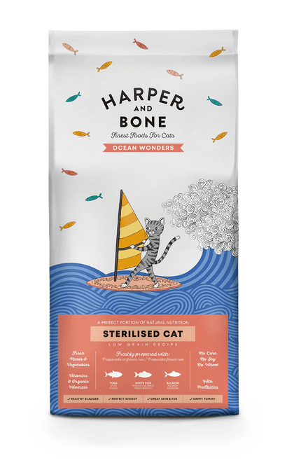 Harper & Bone Cat Sterilised Ocean Wonders