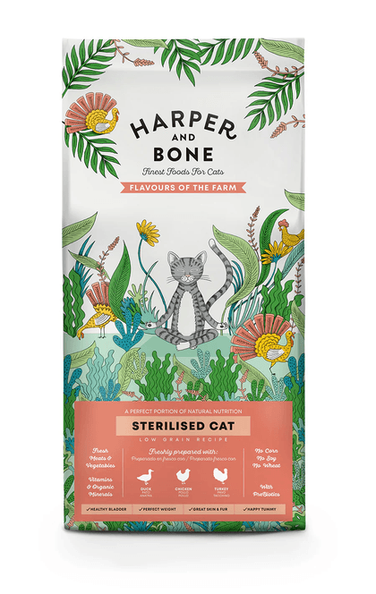 Harper & Bone Cat Sterilised Flavours Of The Farm