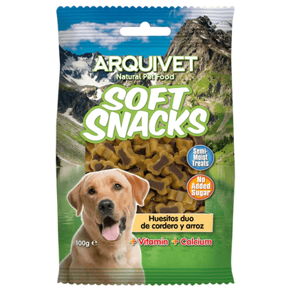 Soft Snacks Ossos Duo de Cordeiro e Arroz