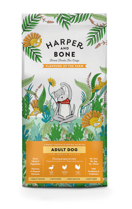 Harper & Bone Dog Adult Flavours Of The Farm