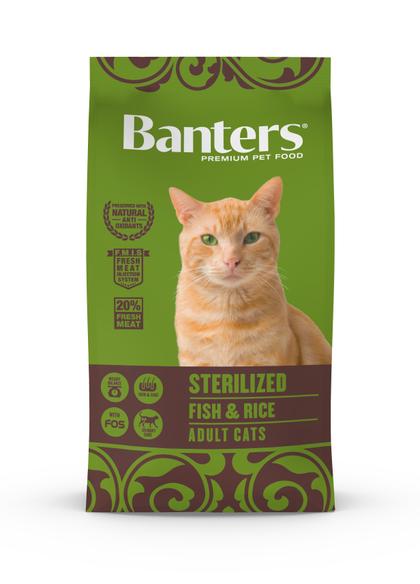 Banters Cat Adult Sterilized Peixe & Arroz