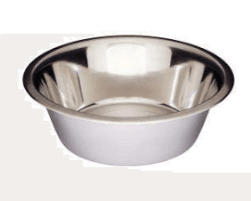 COMEDOURO TAÇA INOX