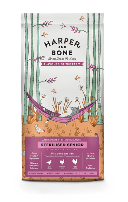 Harper & Bone Cat Senior Sterilised Flavours Of The Farm