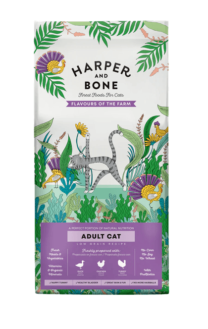 Harper & Bone Cat Adult Flavours Of The Farm