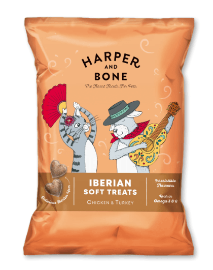 HARPER & BONE IBERIAN SOFT TREATS FRANGO & PERÚ