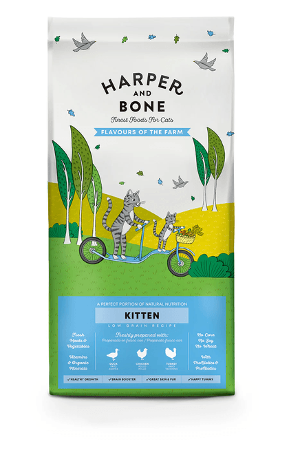 Harper & Bone Cat Kitten Flavours Of The Farm