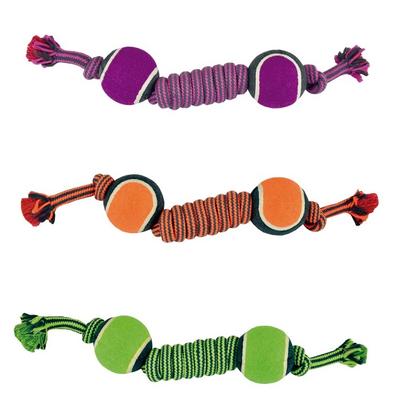 Nó Com 2 Bolas de Ténis Bicolor 