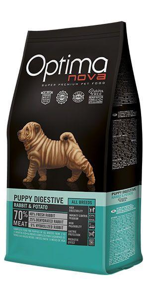 Optima Nova Puppy Digestive Coelho & Batata