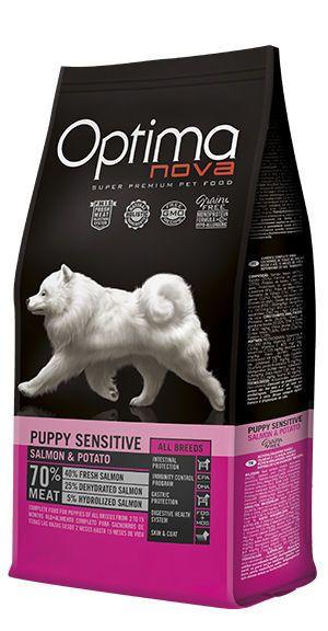 Optima Nova Puppy Sensitive Salmão & Batata