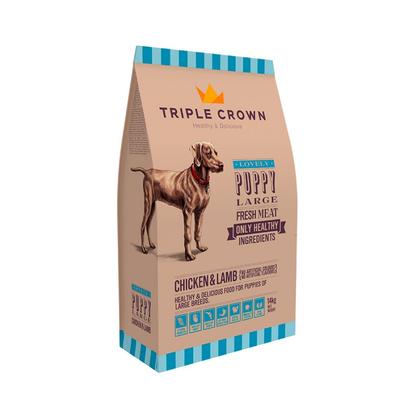 Triple Crown Puppy Large Frango & Arroz